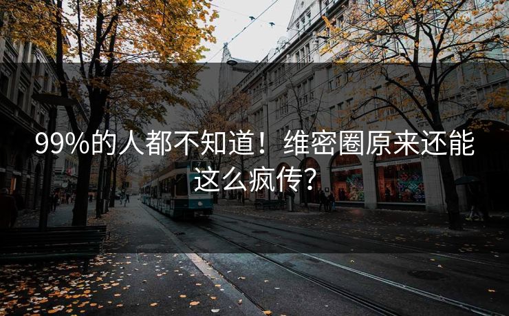 99%的人都不知道！维密圈原来还能这么疯传？